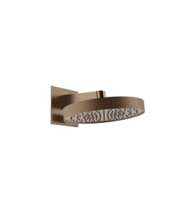Gessi Inverso Diamantato Głowica prysznicowa Ø 300 mm ścienna Copper Brushed PVD 63449.708