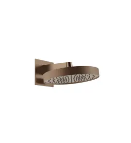 Gessi Inverso Diamantato Głowica prysznicowa Ø 300 mm ścienna Copper Brushed PVD 63449.708