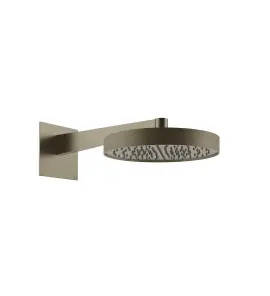 Gessi Inverso Diamantato Głowica prysznicowa Ø 300 mm ścienna Finox Brushed Nickel 63468.149