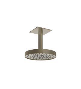 Gessi Inverso Diamantato Głowica prysznicowa Ø 300 mm sufitowa Finox Brushed Nickel 63472.149