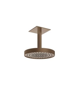Gessi Inverso Diamantato Głowica prysznicowa Ø 300 mm sufitowa Copper Brushed PVD 63472.708