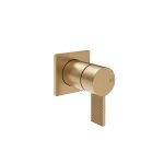 Gessi Inverso Diamantato Mieszacz podtynkowy jednodrożny - element zewnętrzny Warm Bronze Brushed PVD 73619.726