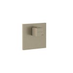 Gessi Inverso Diamantato Mieszacz prysznicowy termostatyczny podtynkowy - element zewnętrzny Finox Brushed Nickel 43252.149
