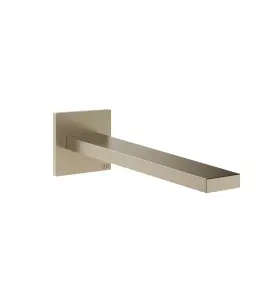 Gessi Inverso Diamantato Wylewka wannowa podtynkowa 198 mm - element zewnętrzny Finox Brushed Nickel 73102.149