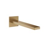 Gessi Inverso Diamantato Wylewka wannowa podtynkowa 198 mm - element zewnętrzny Warm Bronze Brushed PVD 73102.726