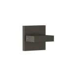 Gessi Inverso Diamantato Zawór odcinający do mieszacza termostatycznego podtynkowego - element zewnętrzny Black Metal Brushed PVD 43264.707