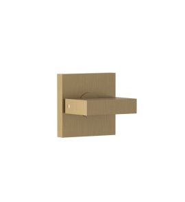 Gessi Inverso Diamantato Zawór odcinający do mieszacza termostatycznego podtynkowego - element zewnętrzny Warm Bronze Brushed PVD 43264.726