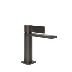 Gessi Inverso Rigato Bateria umywalkowa z korkiem klik-klak Black Metal Brushed PVD 73551.707
