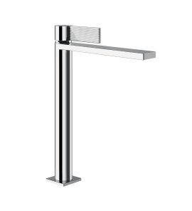 Gessi Inverso Rigato Bateria umywalkowa wysoka z korkiem klik-klak Chrom 73553.031