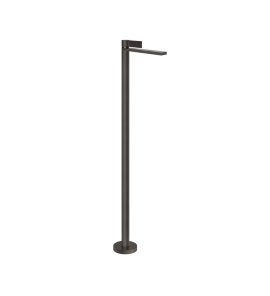 Gessi Inverso Rigato Bateria umywalkowa wolnostojąca - element zewnętrzny Black Metal Brushed PVD 73595.707