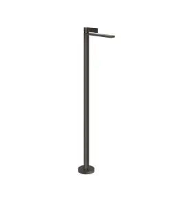 Gessi Inverso Rigato Bateria umywalkowa wolnostojąca - element zewnętrzny Black Metal Brushed PVD 73595.707