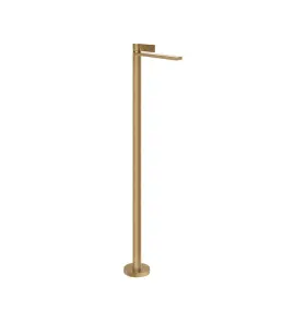 Gessi Inverso Rigato Bateria umywalkowa wolnostojąca - element zewnętrzny Warm Bronze Brushed PVD 73595.726