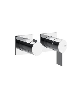 Gessi Inverso Rigato Bateria prysznicowa podtynkowa 2-drożna - element zewnętrzny Chrom 73538.031