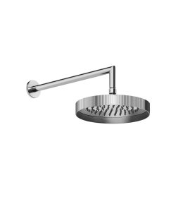 Gessi Inverso Rigato Deszczownica Ø 218 mm z ramieniem ściennym Chrom 63548.031