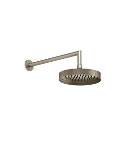 Gessi Inverso Rigato Deszczownica Ø 218 mm z ramieniem ściennym Finox Brushed Nickel 63548.149