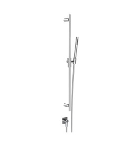 Gessi Inverso Rigato Drążek prysznicowy ze słuchawką, wężem 150 cm oraz przyłączem kątowym Chrom 73541.031