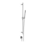 Gessi Inverso Rigato Drążek prysznicowy ze słuchawką, wężem 150 cm oraz przyłączem kątowym Chrom 73541.031