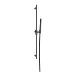Gessi Inverso Rigato Drążek prysznicowy ze słuchawką, wężem 1500 mm Black Metal Brushed PVD 63584.707