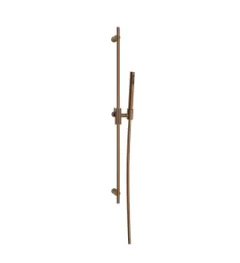 Gessi Inverso Rigato Drążek prysznicowy ze słuchawką, wężem 1500 mm Copper Brushed PVD 63584.708