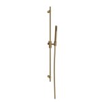 Gessi Inverso Rigato Drążek prysznicowy ze słuchawką, wężem 1500 mm Warm Bronze Brushed PVD 63584.726