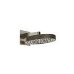 Gessi Inverso Rigato Głowica prysznicowa Ø 300 mm ścienna Finox Brushed Nickel 63549.149
