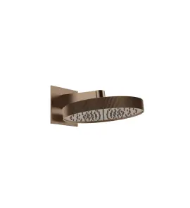 Gessi Inverso Rigato Głowica prysznicowa Ø 300 mm ścienna Copper Brushed PVD 63549.708