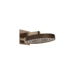 Gessi Inverso Rigato Głowica prysznicowa Ø 300 mm ścienna Copper Brushed PVD 63549.708
