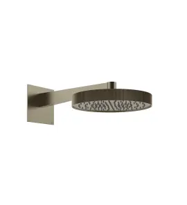 Gessi Inverso Rigato Głowica prysznicowa Ø 300 mm ścienna Finox Brushed Nickel 63568.149