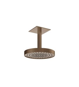 Gessi Inverso Rigato Głowica prysznicowa Ø 300 mm sufitowa Copper Brushed PVD 63572.708