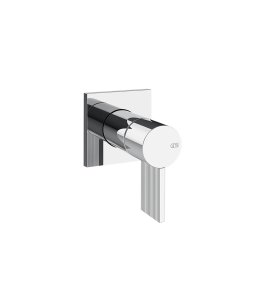 Gessi Inverso Rigato Mieszacz ścienny z jednym wyjściem - element zewnętrzny Chrom 73509.031