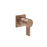Gessi Inverso Rigato Mieszacz podtynkowy jednodrożny - element zewnętrzny Copper Brushed PVD 73519.708