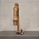 Gessi Jacqueline Bateria umywalkowa warm bronze brushed pvd 77201.726