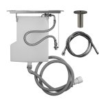 Gessi Moduł do prysznica ręcznego element podtynkowy Black Metal Brushed PVD 01785.707