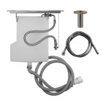Gessi Moduł do prysznica ręcznego element podtynkowy Copper Brushed PVD 01785.708