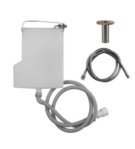 Gessi Moduł do prysznica ręcznego element podtynkowy Copper Brushed PVD 01786.708