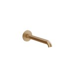 Gessi Orgini Wylewka ścienna 205 mm Warm Bronze Brushed PVD 66102.726