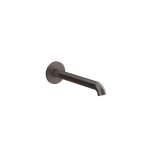 Gessi Orgini Wylewka ścienna 90 - 300 mm (długość na zamówienie) Black Metal Brushed PVD 66104.707