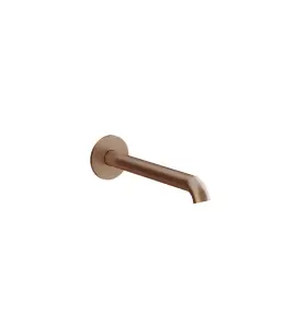 Gessi Orgini Wylewka ścienna 90 - 300 mm (długość na zamówienie) Copper Brushed PVD 66104.708