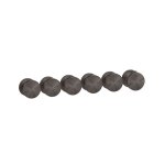 Gessi Origini Bateria natryskowa termostatyczna 6-uchwytowa podtynkowa 5-drożna - element zewnętrzny Black Metal Brushed PVD 66340.707