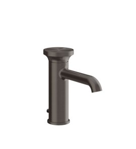 Gessi Origini Bateria umywalkowa z korkiem Black Metal Brushed PVD 66001.707