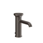 Gessi Origini Bateria umywalkowa z korkiem Black Metal Brushed PVD 66001.707