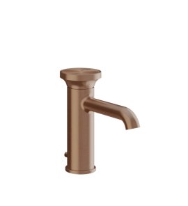 Gessi Origini Bateria umywalkowa z korkiem Copper Brushed PVD 66001.708