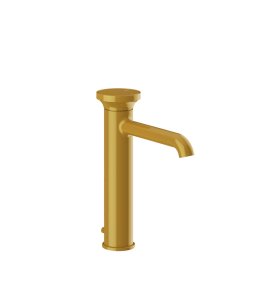 Gessi Origini Bateria umywalkowa z korkiem Glossy Ocra 66005.277