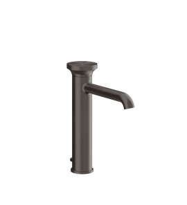 Gessi Origini Bateria umywalkowa z korkiem Black Metal Brushed PVD 66005.707