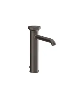 Gessi Origini Bateria umywalkowa bez korka Black Metal Brushed PVD 66006.707
