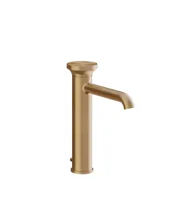 Gessi Origini Bateria umywalkowa z korkiem Warm Bronze Brushed PVD 66005.726