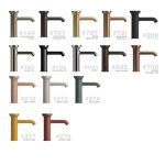 Gessi Origini Bateria umywalkowa 3-otworowa Matte Greige 66014.273