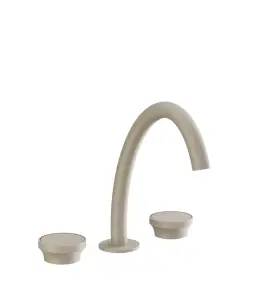 Gessi Origini Bateria umywalkowa 3-otworowa Matte Greige 66014.273