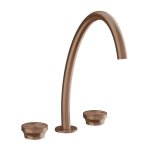 Gessi Origini Bateria umywalkowa 3-otworowa Copper Brushed PVD 66016.708