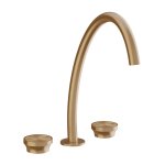 Gessi Origini Bateria umywalkowa 3-otworowa Warm Bronze Brushed PVD 66016.726